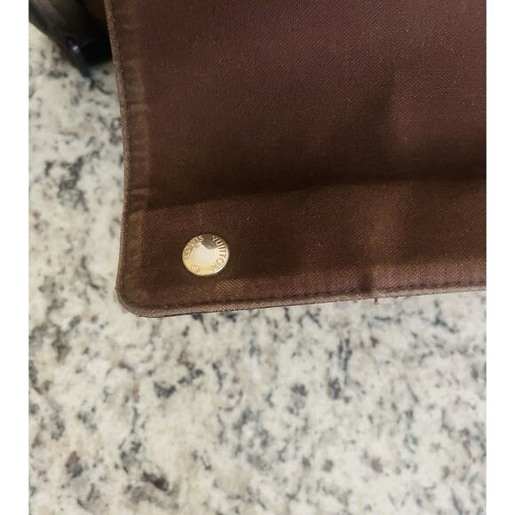 LOUIS VUITTON Damier‎ Ebene Naviglio N45255 Messenger & Crossbody Bag s4f2 R01T - Picture 14 of 16